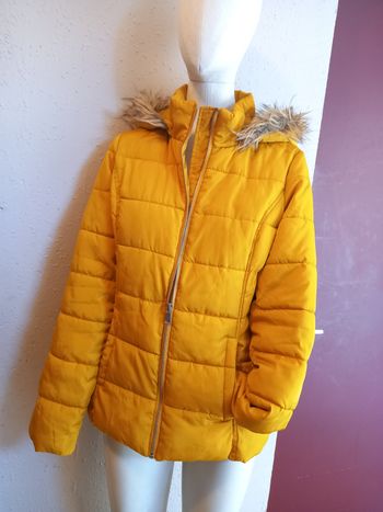 Doudoune moutarde S