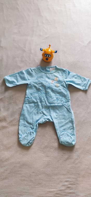 Grenouille Mickey bébé garçon naissance