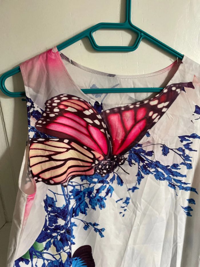 Robe tunique papillon taille unique - photo numéro 4