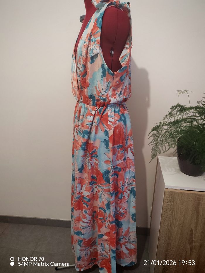 Robe longue fleurie - photo numéro 4