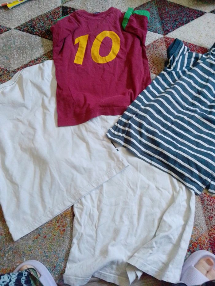 Lot de 4 tee-shirts garçon 6 ans - photo numéro 3