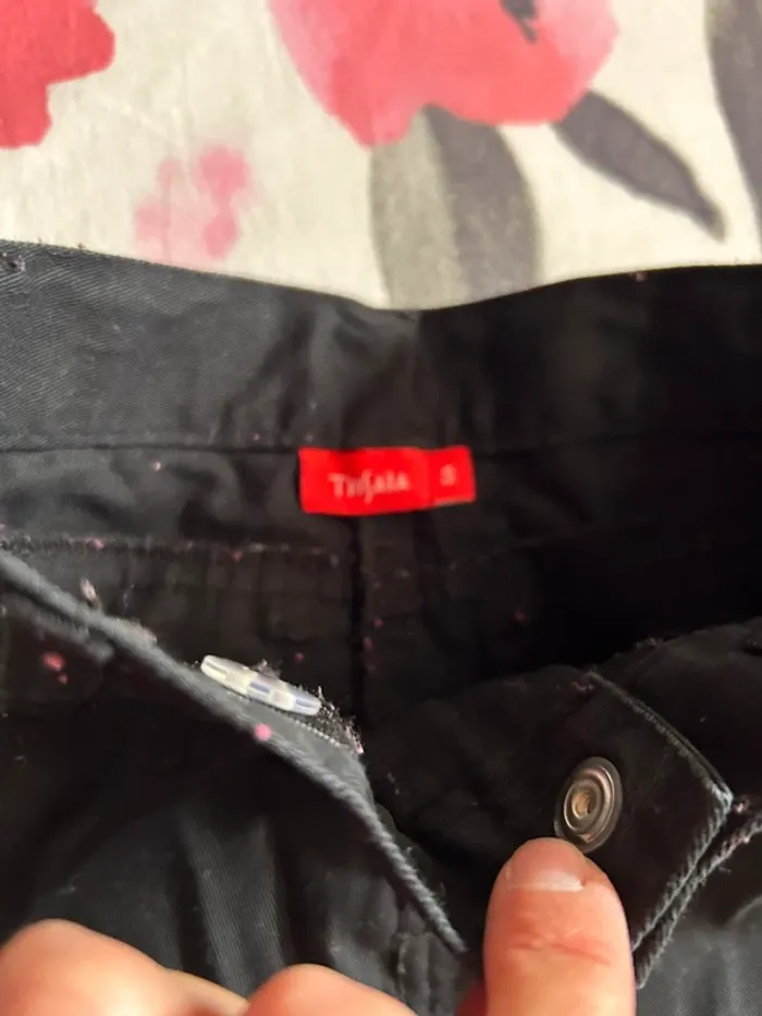 Jupe noir volants - photo numéro 3