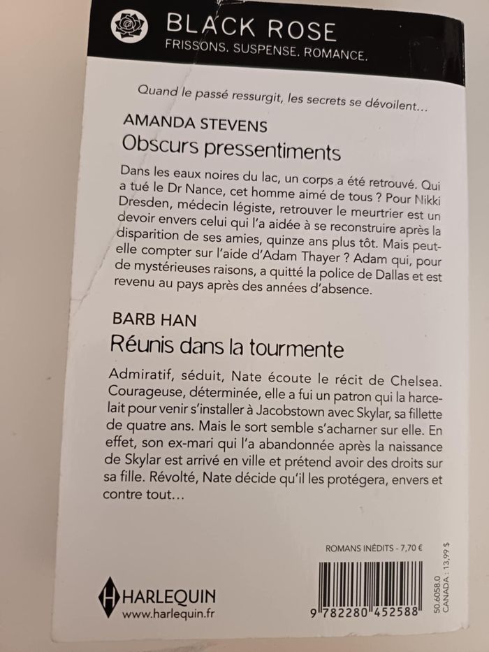 Livre Harlequin Collection Black Rose - photo numéro 2
