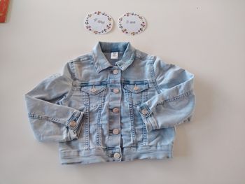 Veste en jeans fille en taille 4/5 ans