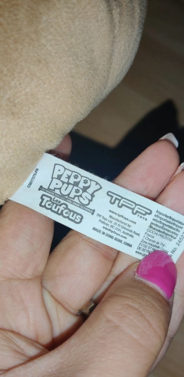 Chien jouet peppy pups - photo numéro 3