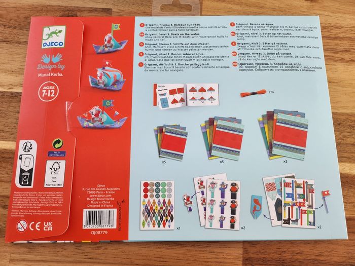 Kit créatif origami Djeco - photo numéro 3