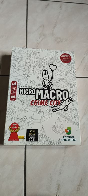 Jeu Micro Macro  crime city