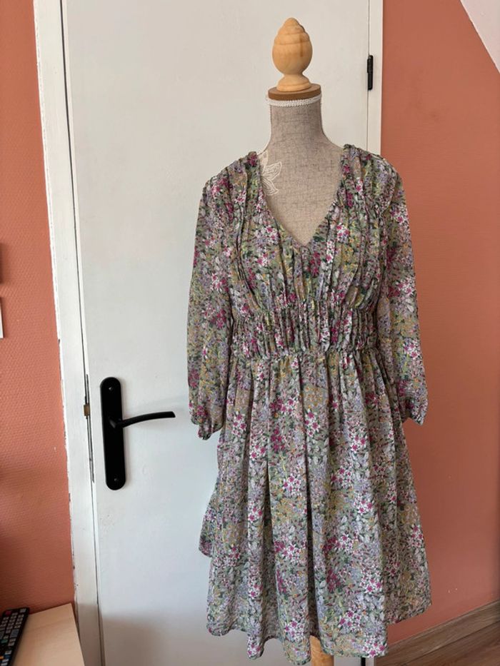 Robe fleurie mango