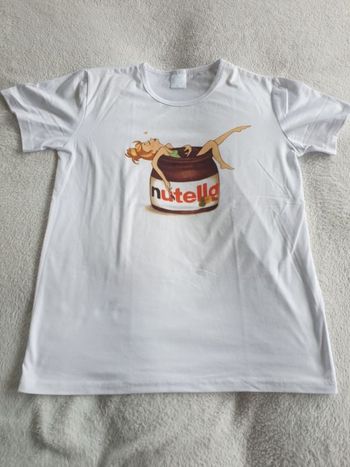 T-shirt femme M nutella