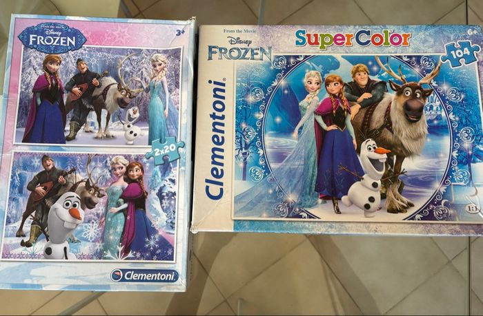 Lot puzzles Frozen