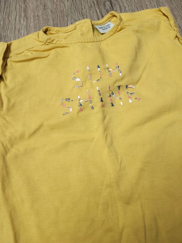 t-shirt sun shine tao 18 mois - photo numéro 2