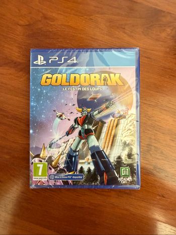 Goldorak Le Festin des Loups Jeu Sony Playstation 4 Pas4 / Ps5 NEUF sous Blister