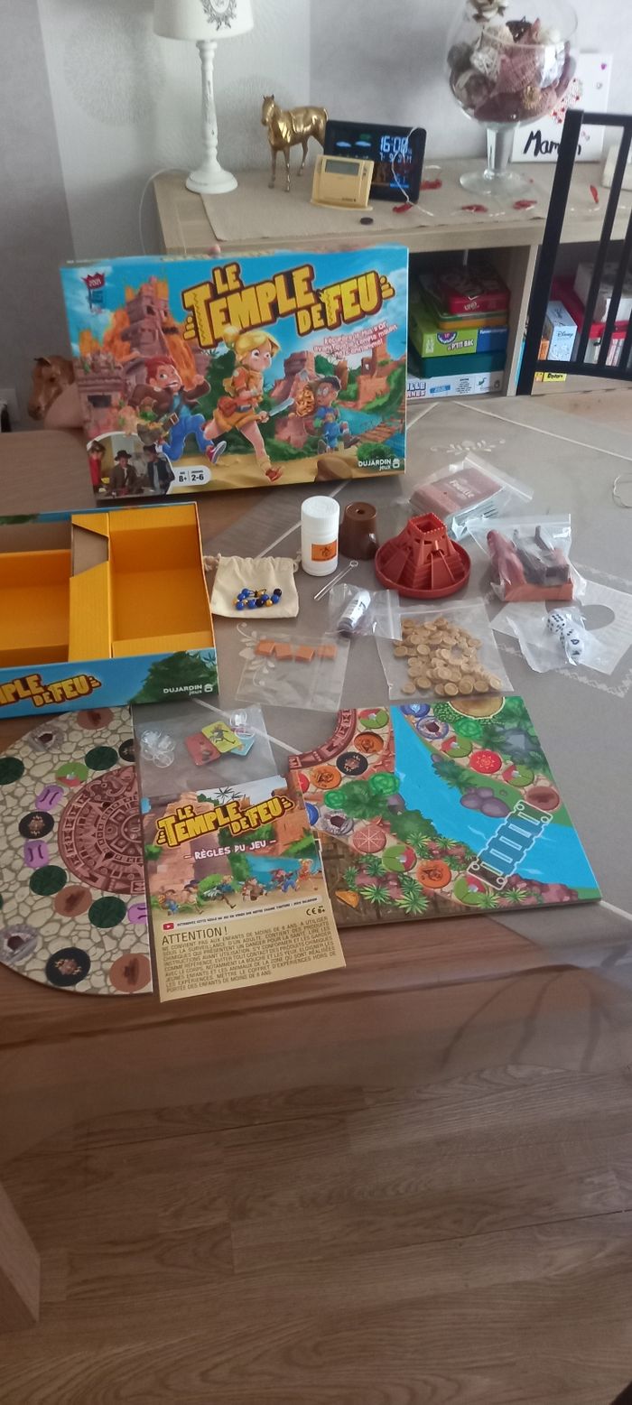 Jeu de société le temple de feu - photo numéro 1