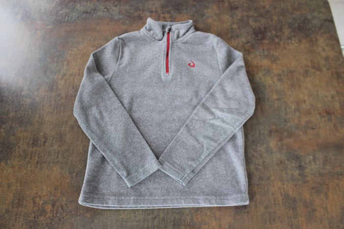 Pull polaire à col zippé garçon Tex 7 - 8 ans
