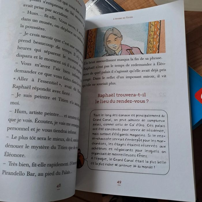 Cahier de vacances : énigme de c'est pas sorcier 6ème/5eme #Nathan - photo numéro 8
