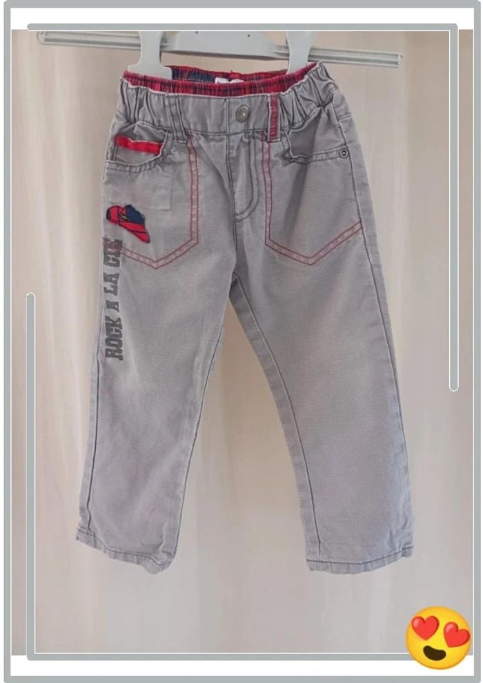 Pantalon gris compagnie des petits 24mois