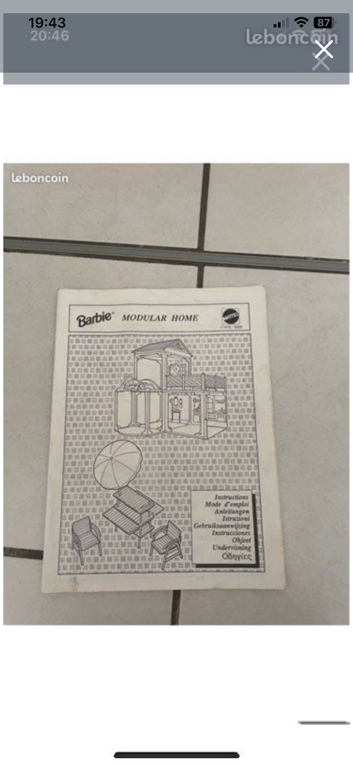 Maison barbie 3en1 vintage - photo numéro 7