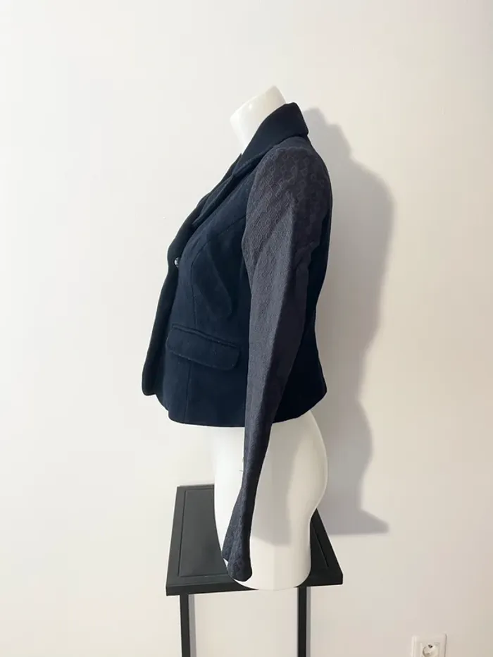 Veste bleue Naf Naf - photo numéro 6