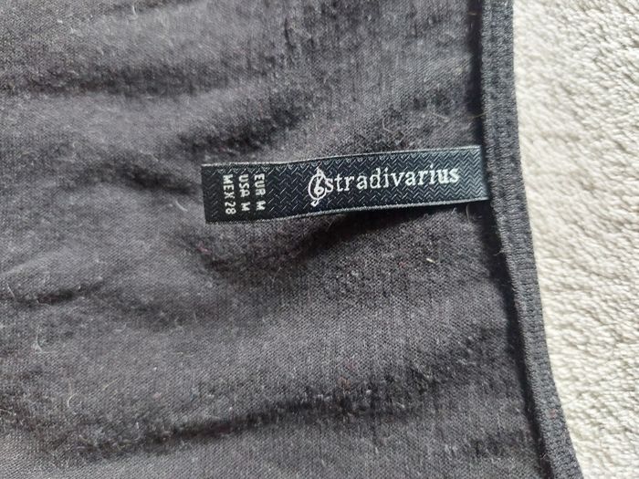 Top sans manches Stradivarius noir dentelle taille M - photo numéro 7