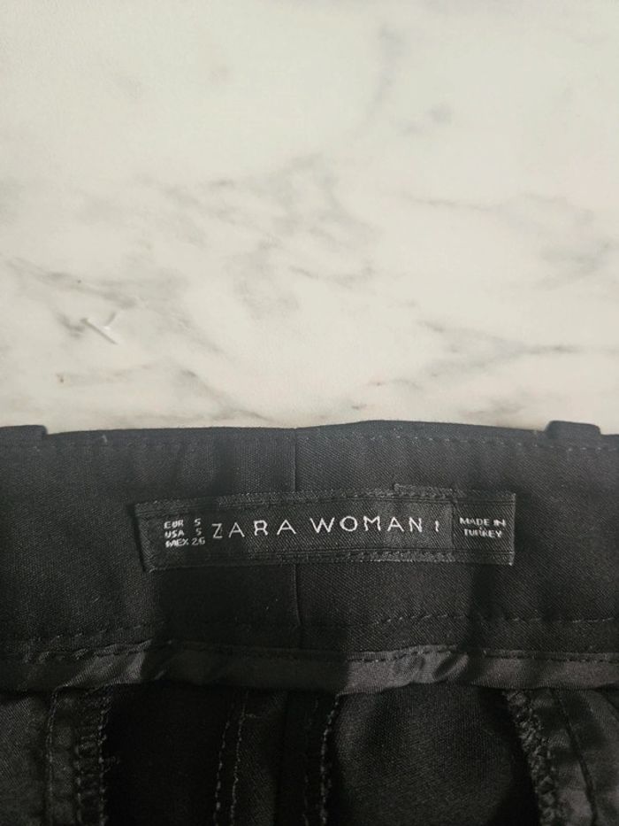 Zara pantalon classique à plis taille S - photo numéro 3
