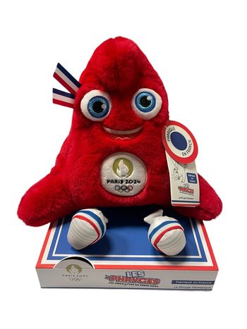 Peluche les Phryges mascotte des jeux olympiques de Paris 2024 Doudou et compagnie neuf