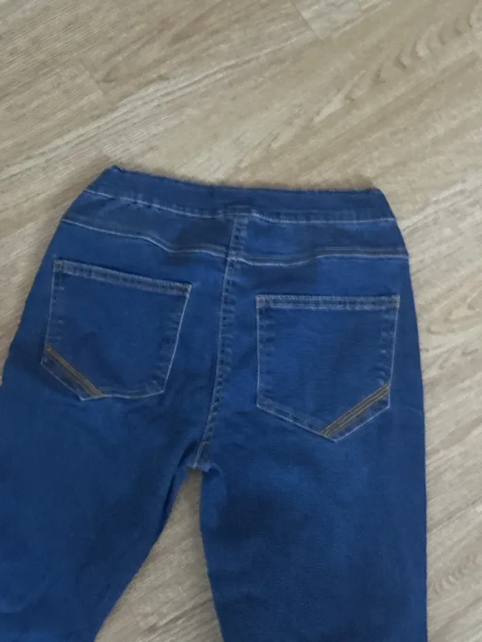Jeans skinny 14 ans tape à l’oeil 164 cm - photo numéro 5