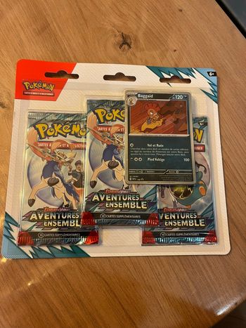 Tripack Pokémon Aventures Ensemble Baggaïd