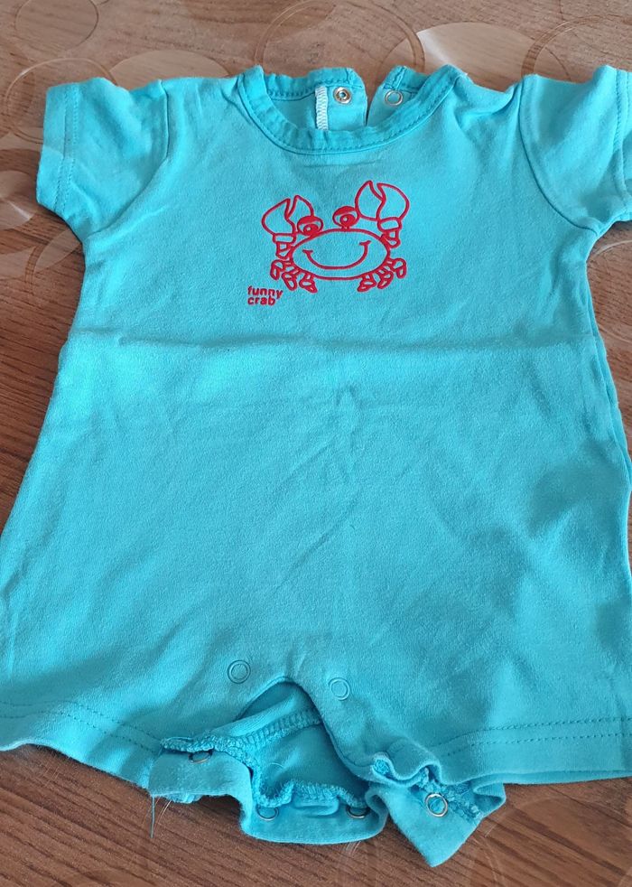 6 mois Combishort garçon 👦