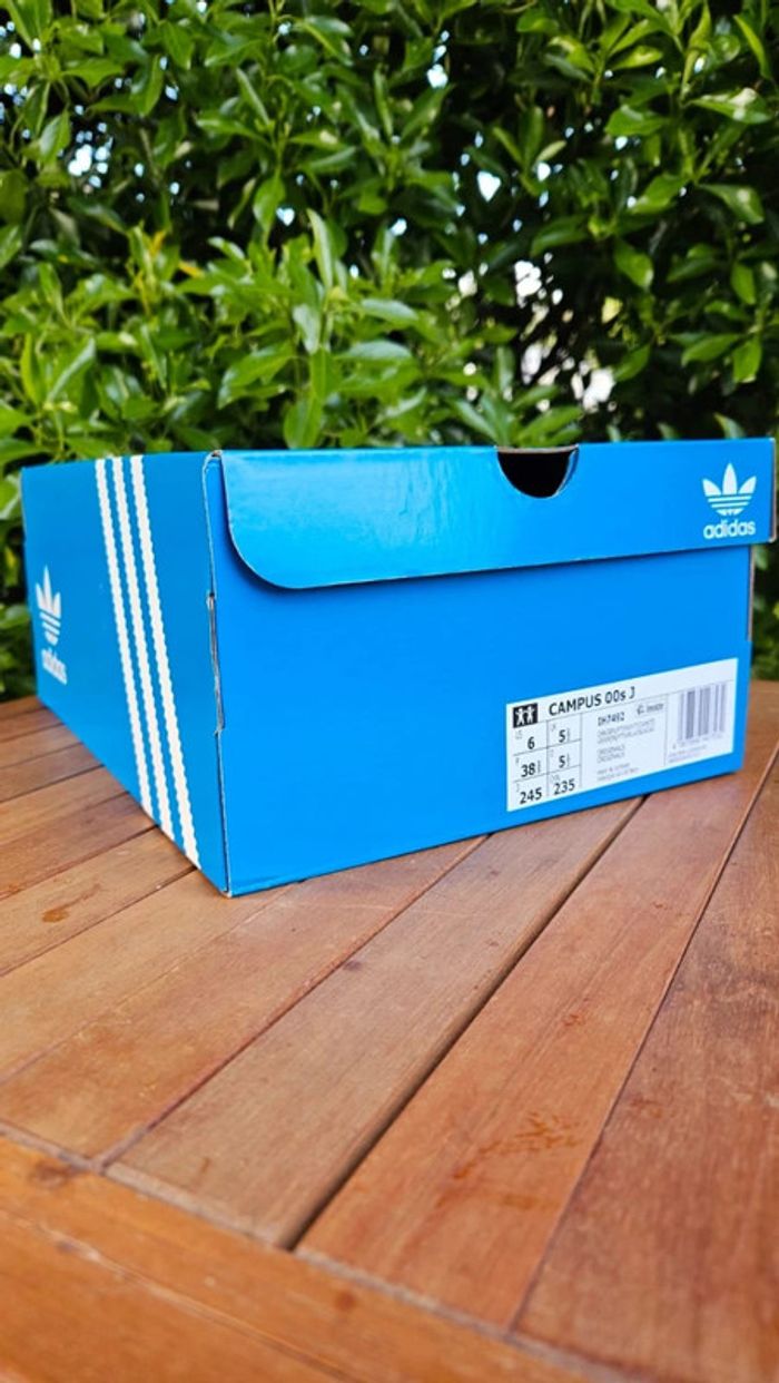 Adidas Campus Dark Green Junior - photo numéro 9