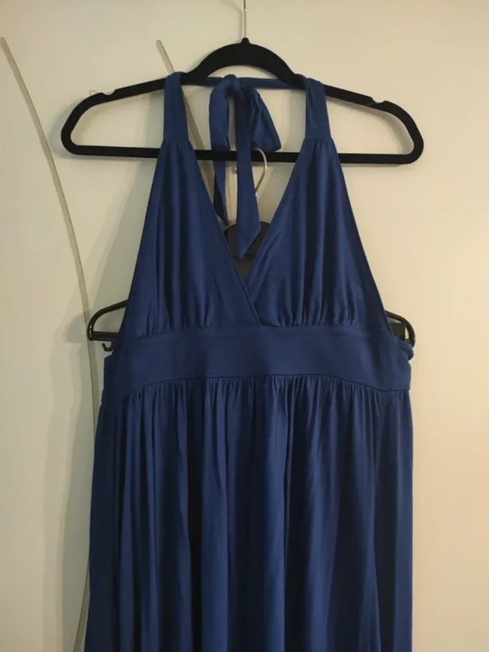 Robe longue bleu Kiabi Taille XL - photo numéro 2