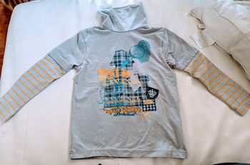 Tee shirt col roulé manches longues détective