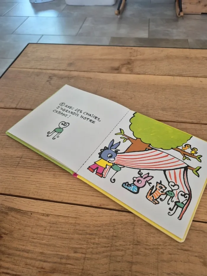 📚 Livre enfant – Trotro et zaza font une cabane 
Éditions Gallimard Jeunesse - photo numéro 7