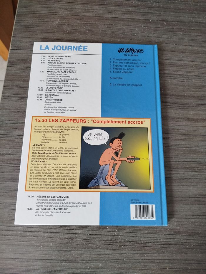 BD  Les Zappeurs Tome 1 - photo numéro 2