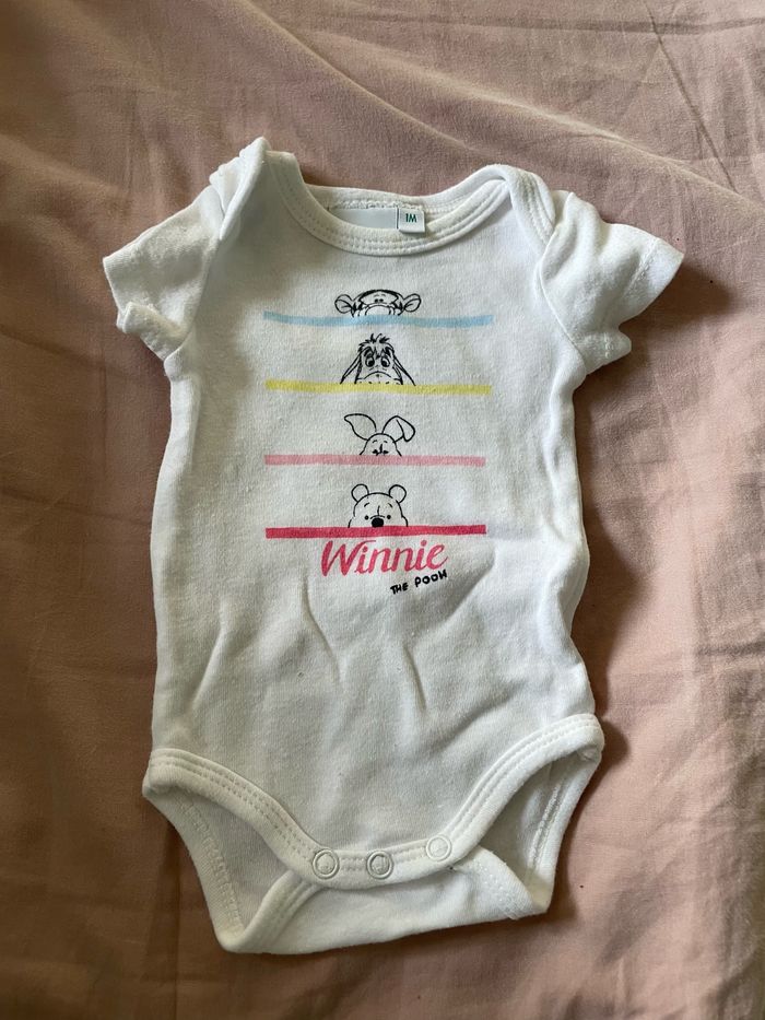 7 bodies manches courtes 1 mois - photo numéro 8