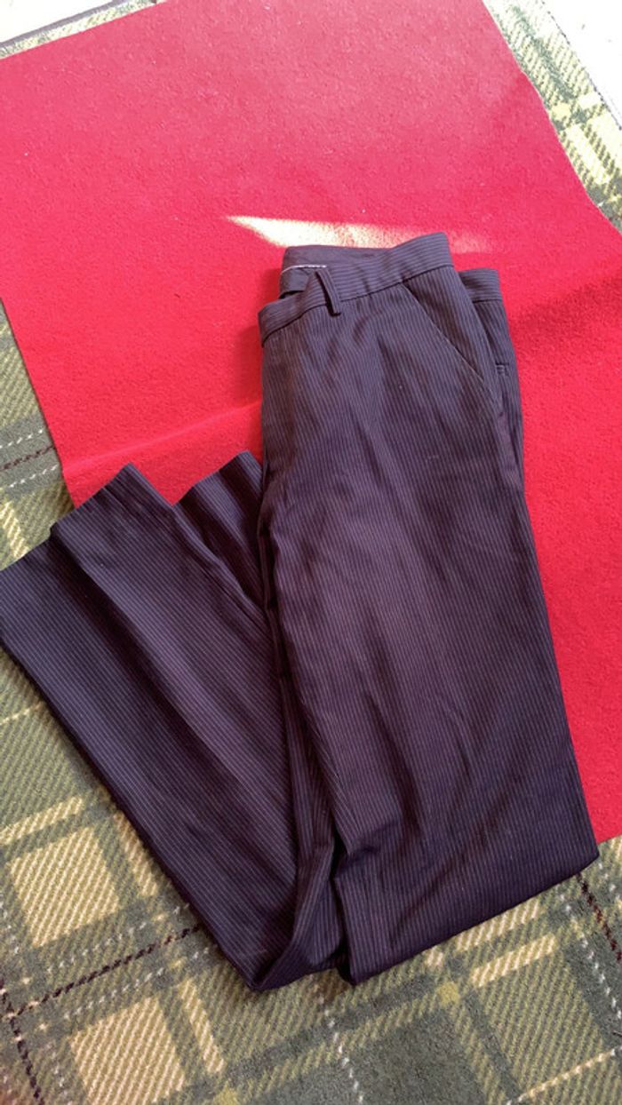 Pantalon homme à rayures taille 42 - photo numéro 3