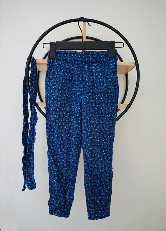 5 ans pantalon fluide léger Okaïdi avec ceinture