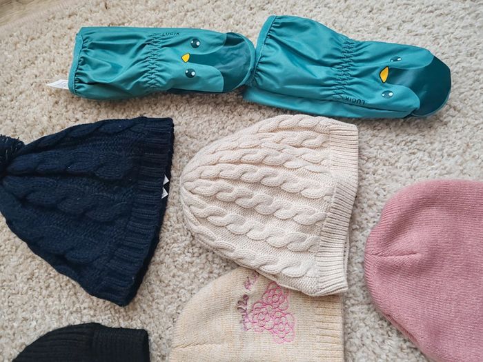 Lot de Bonnet couches coup et gants - photo numéro 5