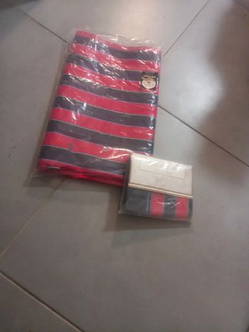 Drap et taie oreiller vintage