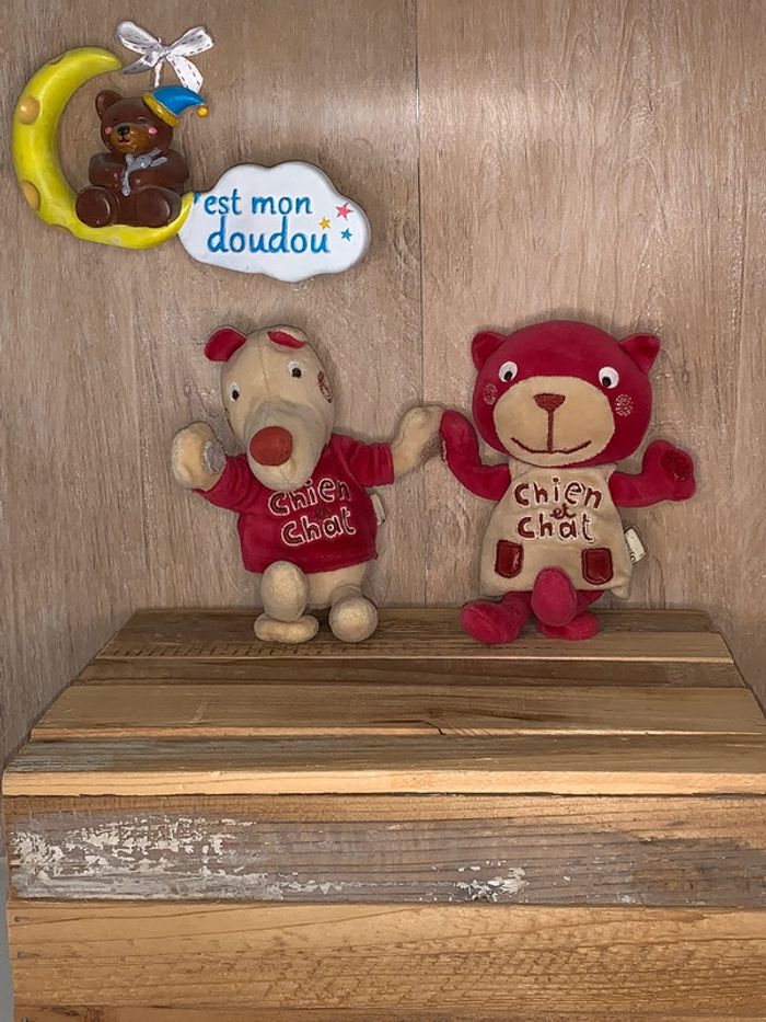 DP43 doudou chat et chien 🐶 dpam