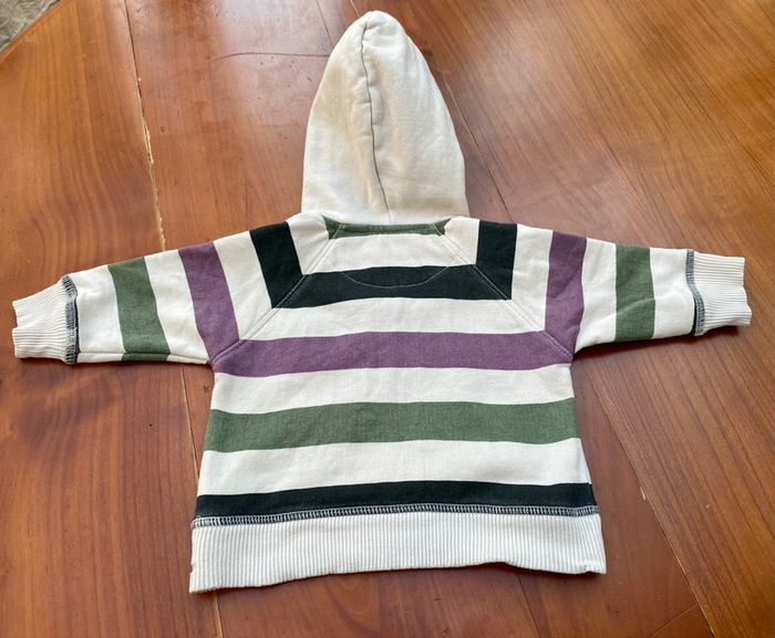 Sweat à capuche Bout’chou 12 mois - photo numéro 2