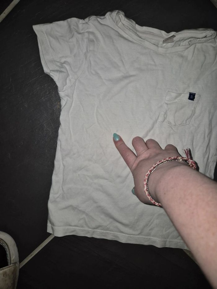 T shirt uni blanc - photo numéro 2