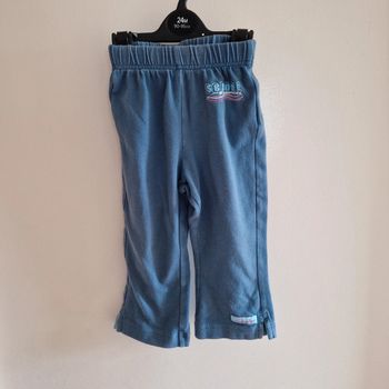 2 ans pantalon de jogging bleu gris
