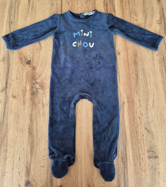 Pyjama npo baby bleu marine
