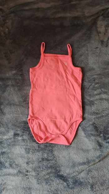💚Body débardeur rose bébé fille – Taille 23 mois