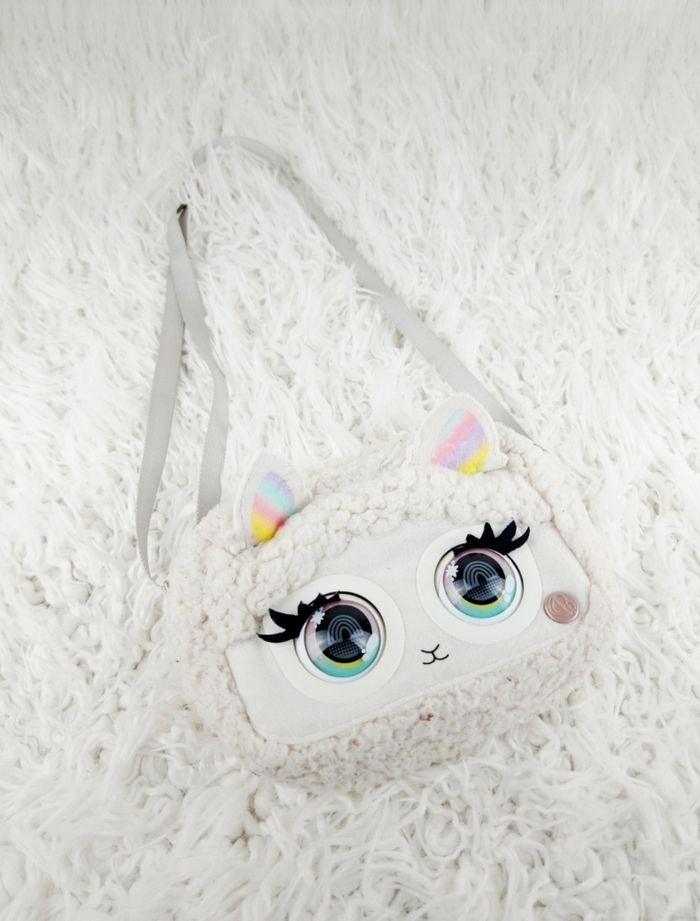 Purse Pets sac à bandoulière interactif modèle Lama marque Purse Pets 🎅