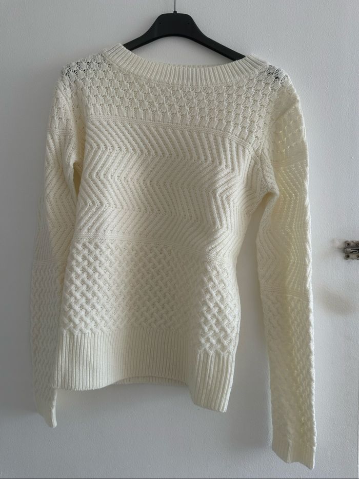 Pull blanc