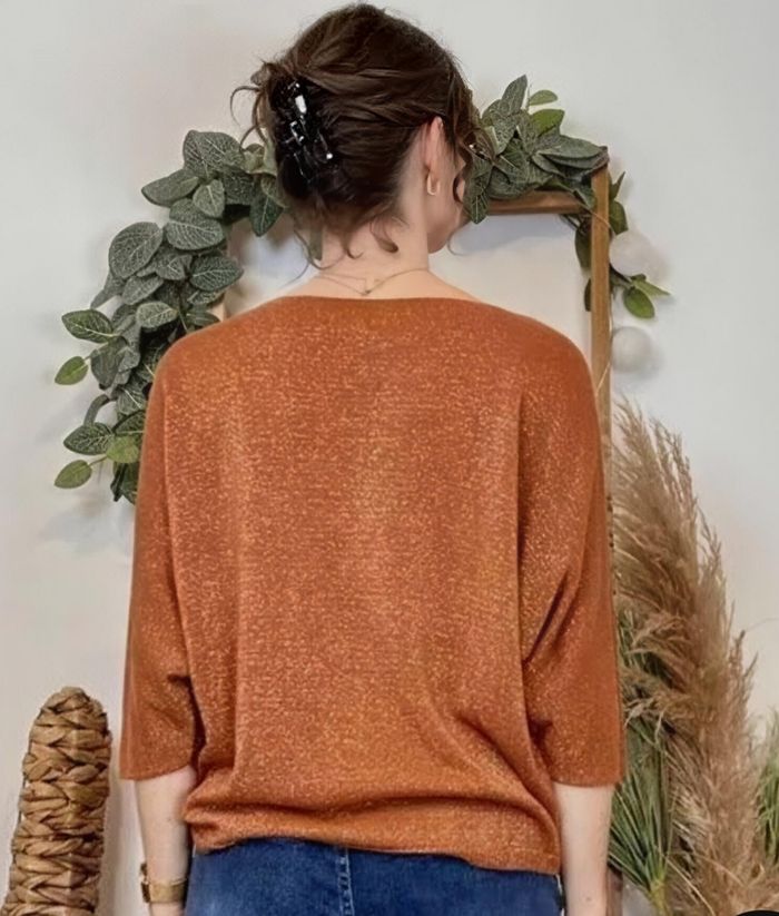 Pull fin lurex - photo numéro 2