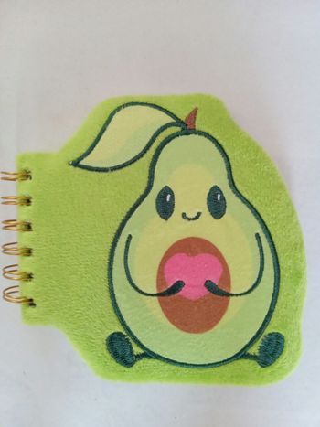 Carnet note peluche