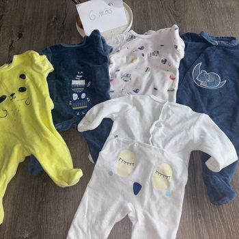 Pyjamas 6 mois bébé garçon