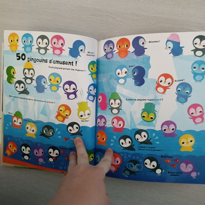 Hello de 2 livres pas à pas je compte jusqu'à 50 et pas à pas je compte jusqu'à 100 - photo numéro 3